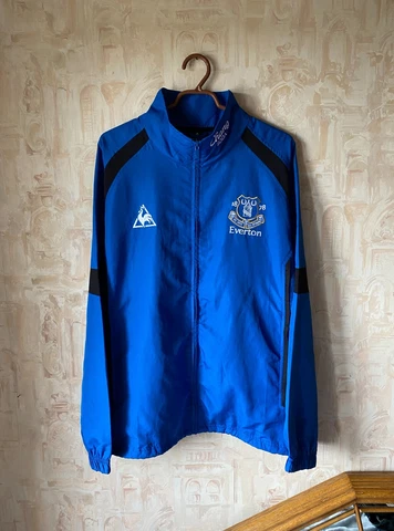 Everton FC Football Training Full Zip Warm Up Jacket Le Coq Sportif XL Cover