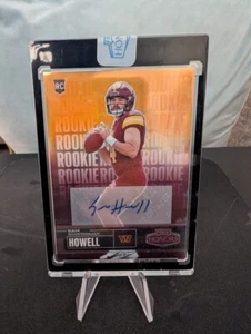 2022 Panini Honors Football Rookie Sam Howell Auto 3 of 25 Encased - Picture 1 of 2