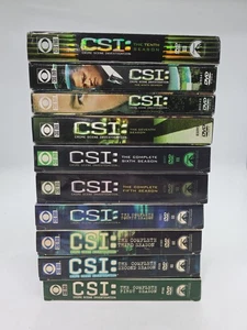 CSI Seasons 1 - 10 Dvd Box Set TV Show Crime Scene Investigation One Through Ten - Imagen 1 de 11