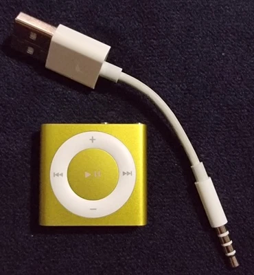 Apple iPod Shuffle 4ta generación - Amarillo - 2 GB Nº de serie: CC4JM9HGF4RV - Imagen 1 de 4