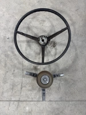ORIGINAL 1967 FORD MUSTANG COUPE STEERING WHEEL - Image 1 of 4