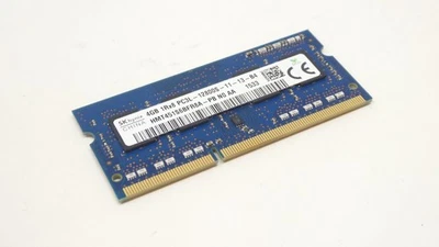 SK hynix 4GB DDR3L 1600MHz SODIMM RAM Module HMT451S6BFR8A-PC3L-12800S - Image 1 of 3