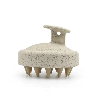 1pc Silicone Scalp Shampoo Brush: Hair Washing Comb & Body Massage Tool - NEW - Image 1 of 4