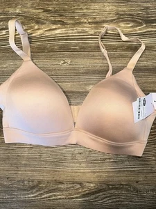 Sujetador de salón para mujer ligeramente forrado sin aros - Auden Pearl Tan 34C. Nuevo con etiquetas. U - Imagen 1 de 4