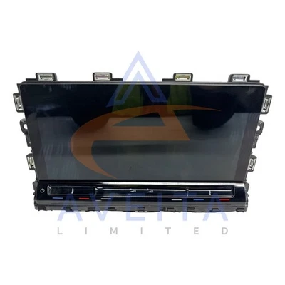 VW Golf MK8 20-24 Radio Stereo Display Screen & Heater Control Panel - Image 1 of 4