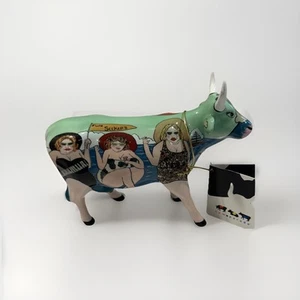 Vintage Cow Parade #9199 fun Seakers 2001 Excellent Condition 6.25" long w/tag - Picture 1 of 5