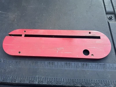 Delta Rockwell Contractor Table Saw Throat Plate Insert 422-04-063-2001 Unisaw - Image 1 of 4