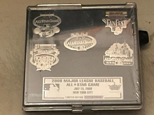 2008 All Star  Game Commemorative Limited Edition Pin Set Sealed Yankees - Picture 1 of 1