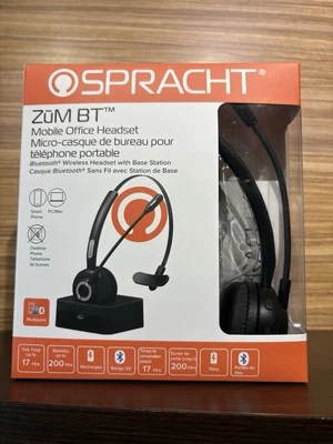 Spracht Zum BT Mobile Office Headset with Base Station - Image 1 of 4