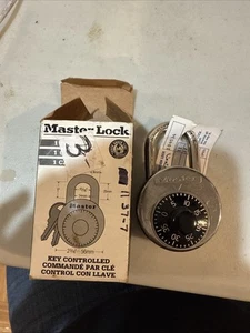 Master Lock 2010 No Key (code Shown) 2 (3/16 ) - 56 MM Purchased Used Never Used - Picture 1 of 4