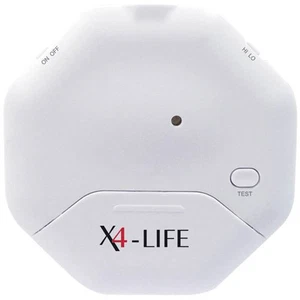 X4-LIFE 701231 Smash Rivelatore 95dB Azioni Alto Allarme su Vetro Rottura - Picture 1 of 2