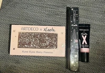 Artdeco XLaeta 3-er Eyes Baby Palette +Angel Eyes Mascara (braun) +Blush Limited - Bild 1 von 4
