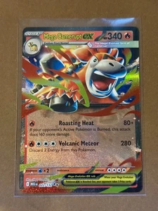 Mega Camerupt EX 022/132 Mega Evolution Holo Raro Pokémon Juego de Cartas Coleccionables - Casi Nuevo - Imagen 1 de 2