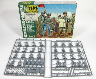 Revell Toy Soldiers 1/72 " Confederate Pioneers" Boxed 02564 complete! - Image 1 of 4