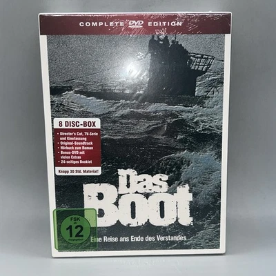 Das Boot Complete DVD Edition 8-Disc Directors Cut Sealed RARE Box-set - Bild 1 von 4