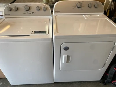 Whirlpool Washer Dryer Set, White. Brand New Condition. Buyer Will Have To P/U - Image 1 of 4