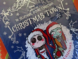 DISNEY TIM BURTON'S NIGHTMARE BEFORE CHRISTMAS ADVENT CALENDAR*New in Package - Picture 1 of 9
