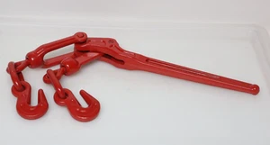 USCC 5/16" X 3/8" Lever Chain Load Binderw/Grab Hooks-Well 5400 LBS MBS19000LBS - Picture 1 of 9