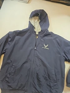 US Air Force Jacket Gear For Sports Full Zip Mens Size Large  - Picture 1 of 17