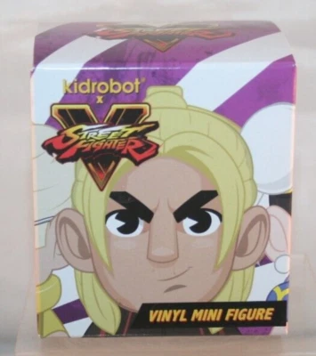 Kidrobot Street Fighter V Mini Figura Vinilo Caja Ciega 2016 - Nuevo Sellado Capcom Foto 1 de 4
