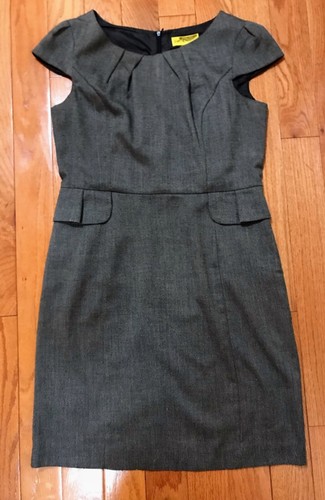 VETEMENTS Abito tubino a spina di pesce Claire taglia 10 perfetto per lavoro buone condizioni