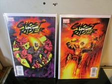 GHOST RIDER #4 -5 LOT MARVEL COMICS (2006) TEXEIRA BAGGED BOARDED