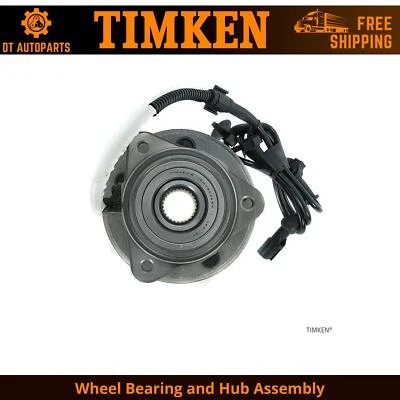 Conjunto de cojinete de rueda y buje delantero para Mercury Mountaineer 1997-2001 Timken Foto 1 de 4