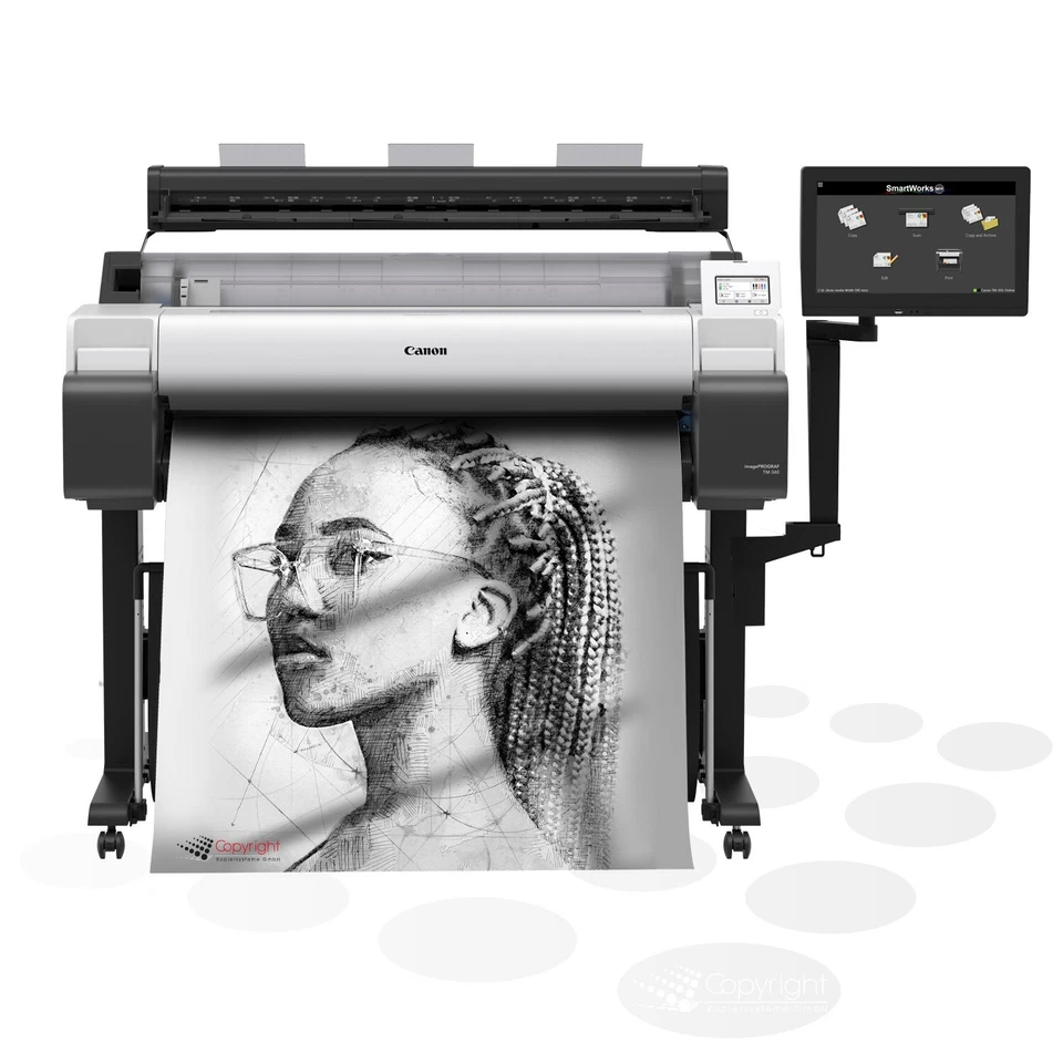 Canon imagePROGRAF iPF TM-340 MFP Z36, CAD/GIS, 36" MFP-System - Bild 1 von 1