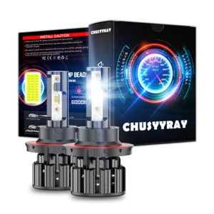 2X 9008 H13 LED Headlight Bulbs Canbus Super Bright for JEEP Liberty 2008-2012 - Picture 1 of 12