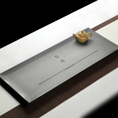 Engraved Handmade Stone Tea Tray 80cm*30cm Tea Table Water Draining Personalize - Image 1 of 4