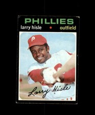 1971 TOPPS BASEBALL CARD PHILADELPHIA PHILLIES  #616 LARRY HISLE