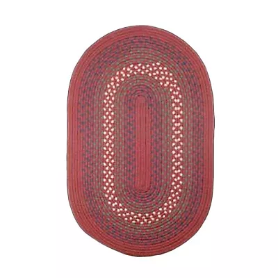 Area Rug Kitchen Mat Berry Braided Nylon 2' x 3' | Renovator's Supply - Image 1 of 4