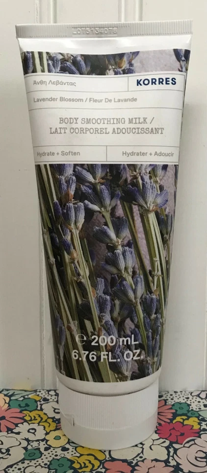 SEALED KORRES LAVENDER BLOSSOM SMOOTHING MILK 6.76 OZ lotion  - Image 1 of 1