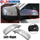 FOR Ford Ranger T6 2012-2019 LEFT & RIGHT SIDE WING MIRROR INDICATOR LENS COVER