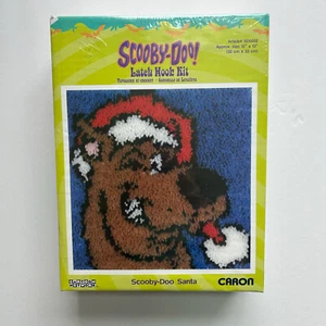 Scooby Doo Christmas Santa Latch Hook Kit Cartoon Network SEALED - Picture 1 of 5