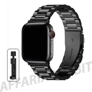Cinturino in Acciaio inox per Apple Watch compatibile con tutte le serie 10 9 8 - Zdjęcie 1 z 2