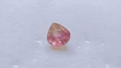 Loose Gemstone Natural Bio Tourmaline Gem Cut Faceted Heart Gemstone FE9 - Image 1 of 4