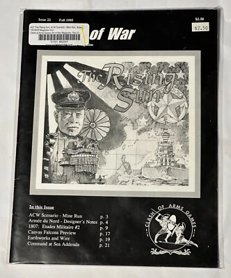 The Rising Sun Command At Sea WWII Clash Of Arms book, RPG, Mint/Sealed - Image 1 of 2