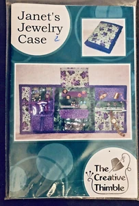 The Creative Thimble #  TCT103 JANET'S JEWELRY CASE For Travel or Home FF - Picture 1 of 5