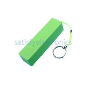 NEW USB Power Bank Charger Pack Box Battery Case For DIY Portable Green - Picture 1 of 4
