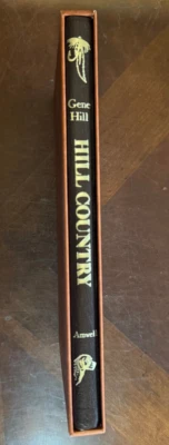 HILL COUNTRY Gene Hill  Amwell Press Leather SIGNED ltd #645/1000 HC Slipcase - Imagem 1 de 3