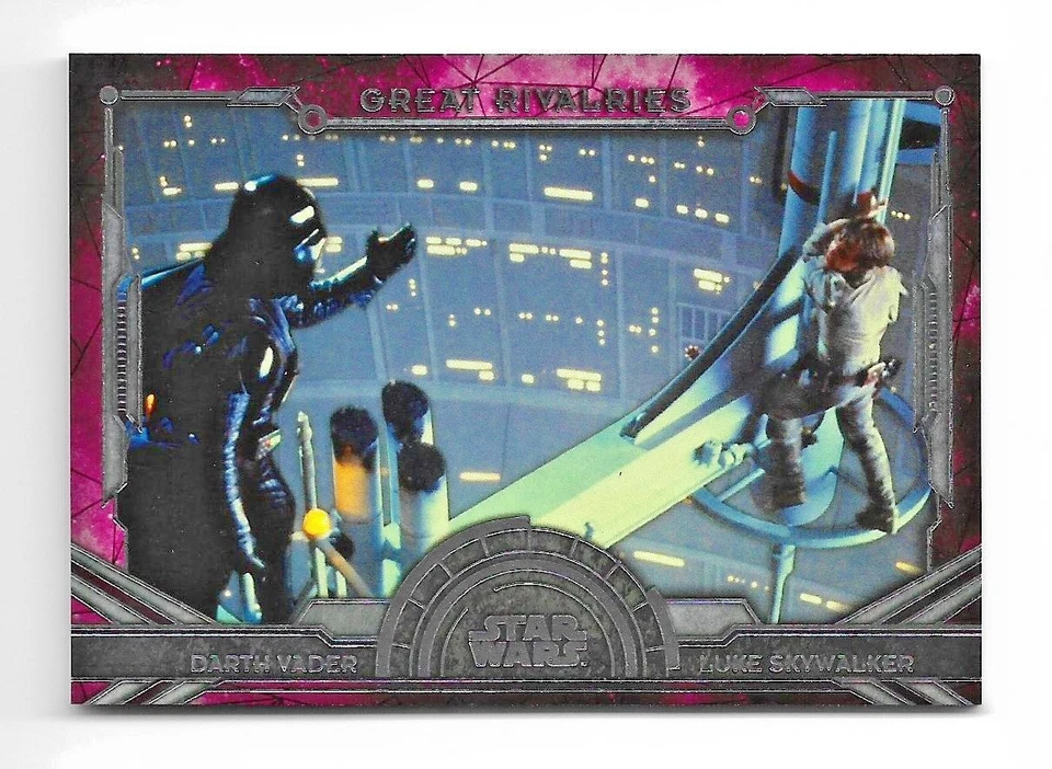 2016 Topps Star Wars Masterwork Great Rivalries GR-2 Darth Vader Luke Skywalker  - Image 1 of 1