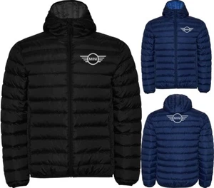 Mini Cooper Quilted Jacket Racing Motorsport Tuning Travel Rally Gift Idea 2 - Picture 1 of 9