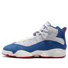 Jordan 6 Rings (Size 6.5Y) 323419-140 "White/Blue/Red" Boys Grade School Shoes