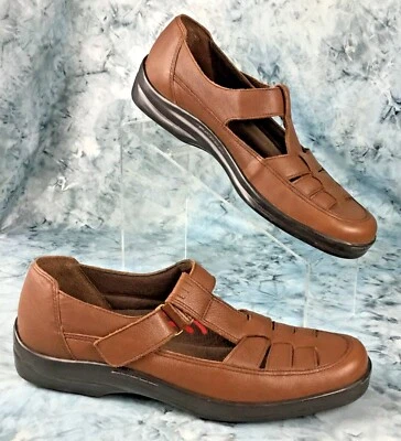 Naturalizer Womens Brown Leather Mary Jane Shoe Arch Support Plush Insole 10 N - Image 1 of 4