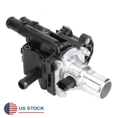 Termostato de refrigerante de coche + carcasa para Chevrolet AVEO AVEO5 2009-2011 25189437 EE. UU. Foto 1 de 4