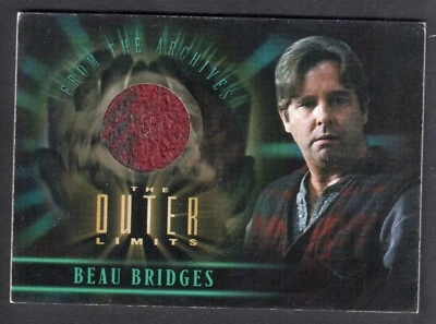 THE OUTER LIMITS SEX CYBORGS & SCI-FI (2003) Costume Card #CC3 BEAU BRIDGES - Image 1 of 3