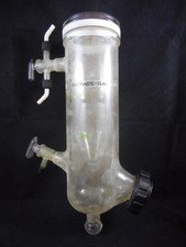 BUCHI Plastic-Coated Glass Cold Trap Dry Ice Assembly C Condenser 032352 A