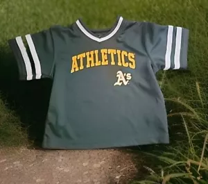 Oakland A's 12 Month Baby Jersey Shirt MBL GENUINE MERCHANDISE - Picture 1 of 2