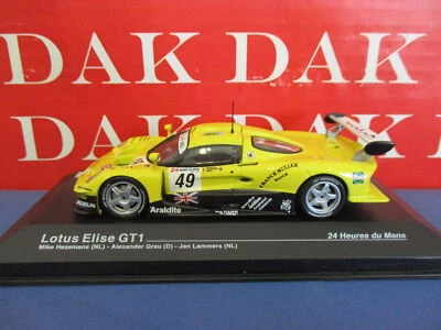 Die cast 1/43 Modellino Auto Lotus Elise GT1 24H Le Mans 1997 - Immagine 1 di 4